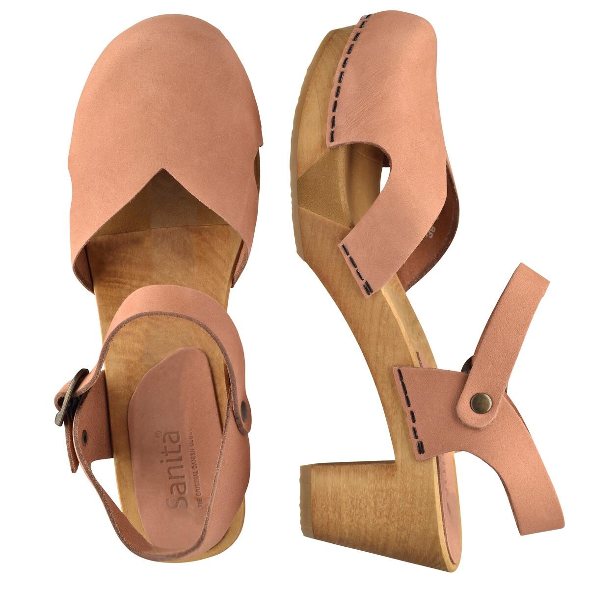 Billede af Sanita Matrix Flex Sandal Orange, Størrelse: 37, Dame