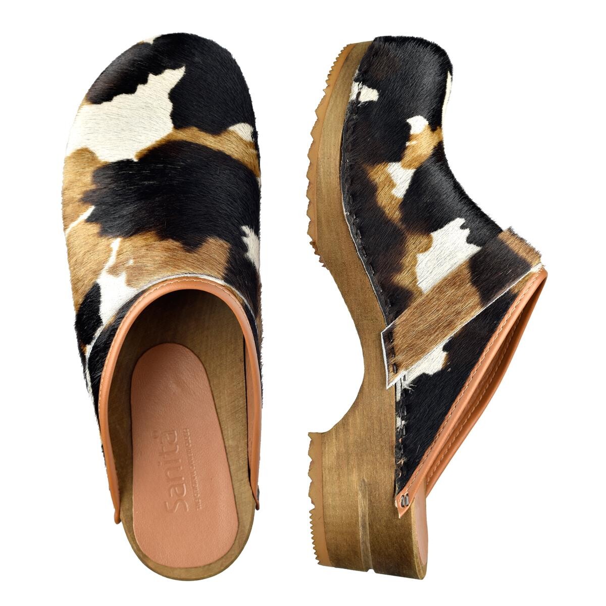 Sanita Caroline Clogs Braun Größe: Damen Holzclogs