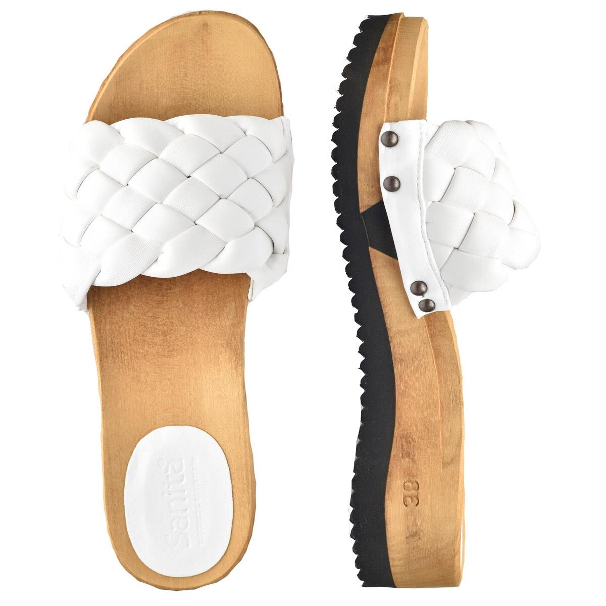 Sanita Vola Flex Sandal Hvid Størrelse: 37 Dame