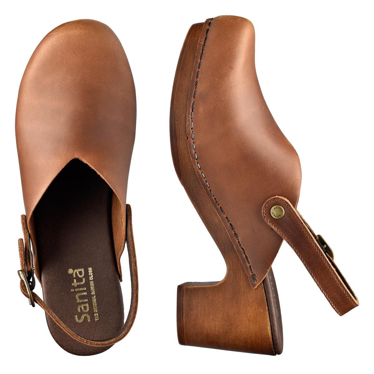 Sanita Non Wood Sahari Sandal Brown Size: 36 Ladies