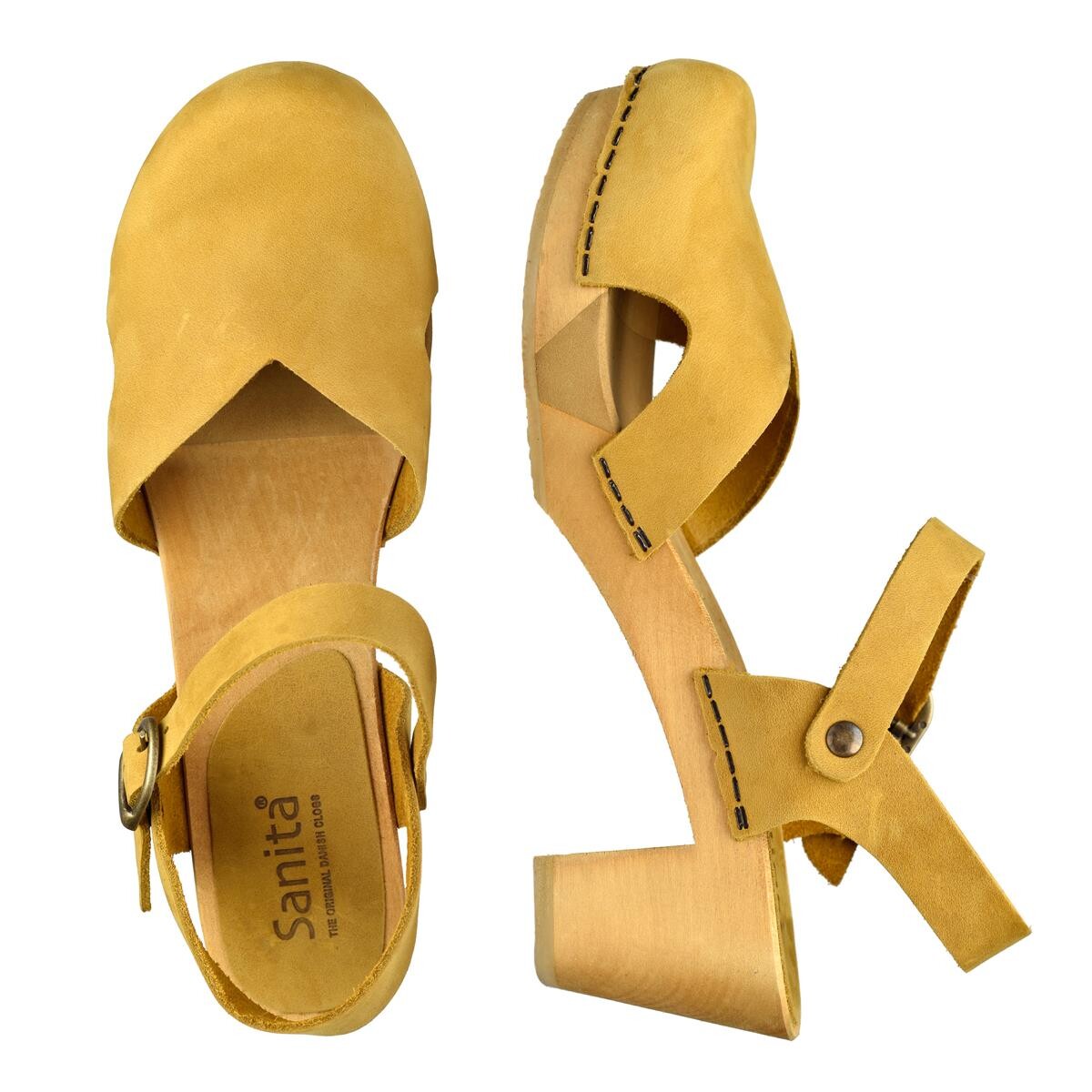 Sanita Matrix Flex Sandal Yellow Size: 37 Ladies