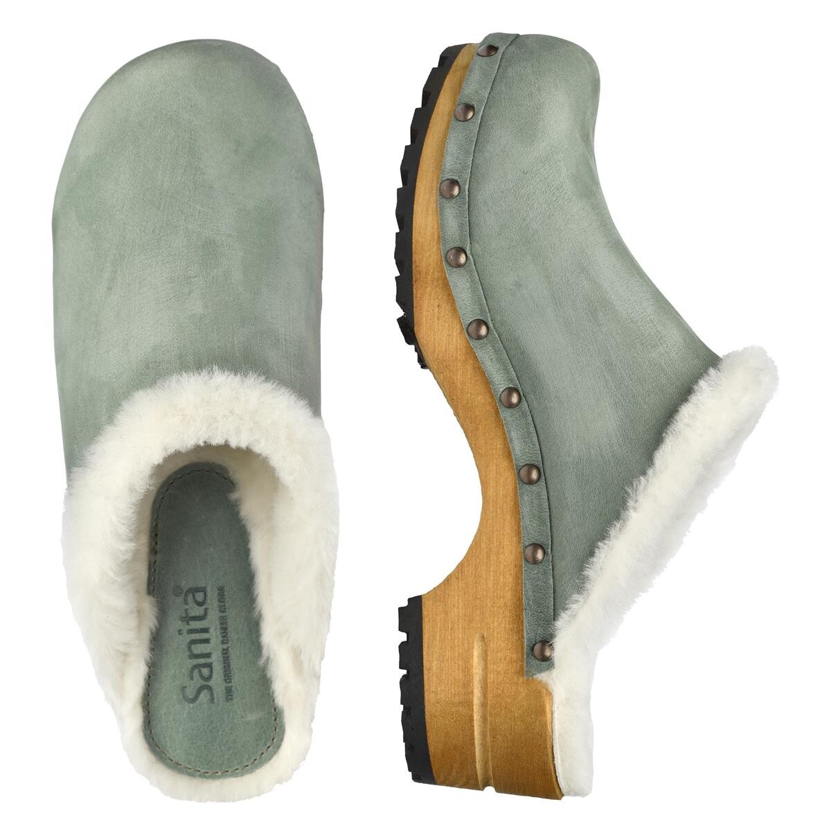 Billede af Sanita Hese Clogs Green, Size: 41, Ladies