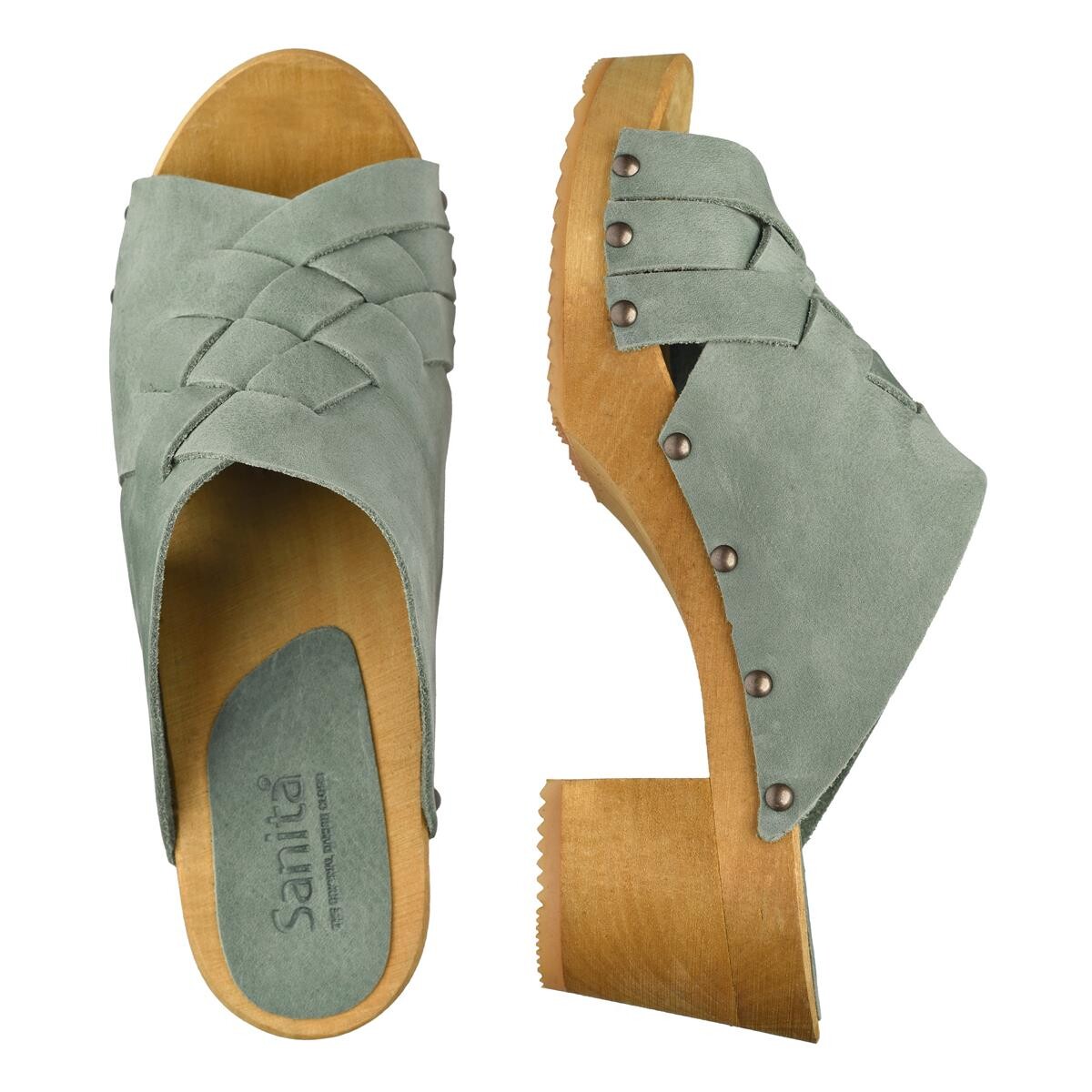 Sanita Tana Sandal Grøn Størrelse: Dame