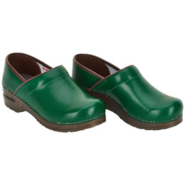 clogs green