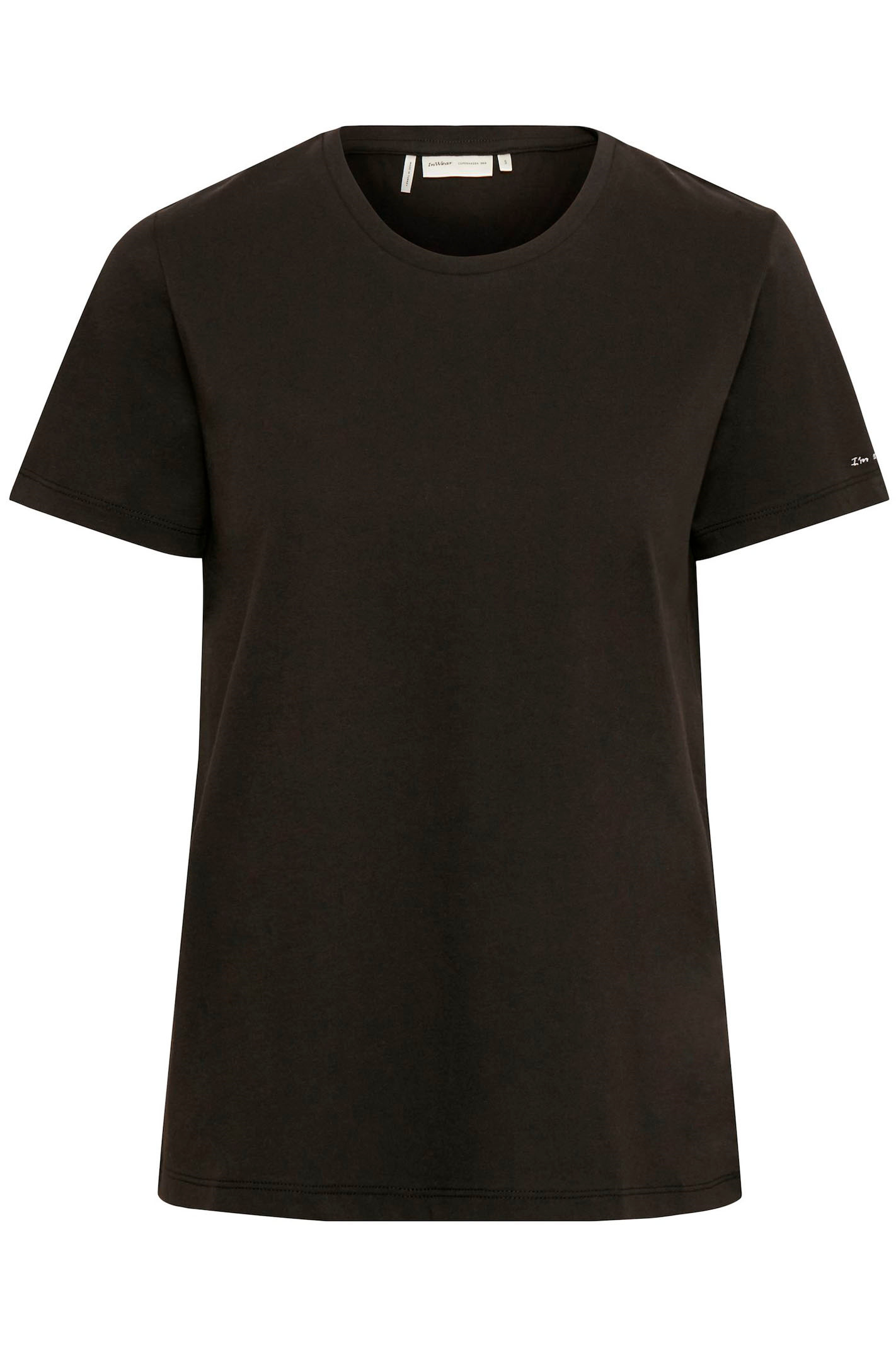 InWear Top Kaila O-neck T-shirt - Sort - Toppe InWear Top Kaila O-neck T-shirt - Sort - Toppe