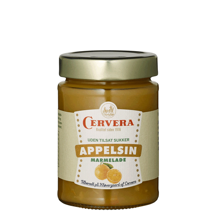 Cervera appelsin marmelade, uden tilsat sukker