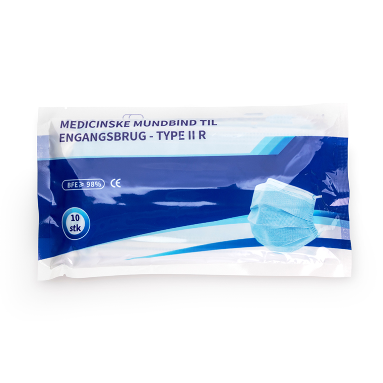Mundbind Type II R, 10 stk.