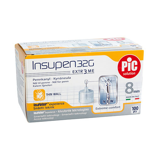 Insupen 0,23 X 8 mm 32G penkanyle