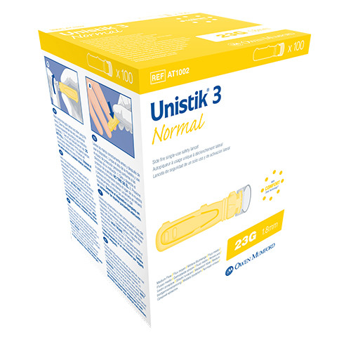 Unistik 3 normal lancets