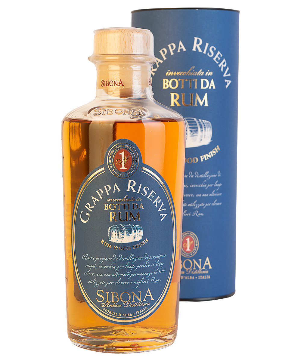 Grappa Riserva Rum Wood Finish