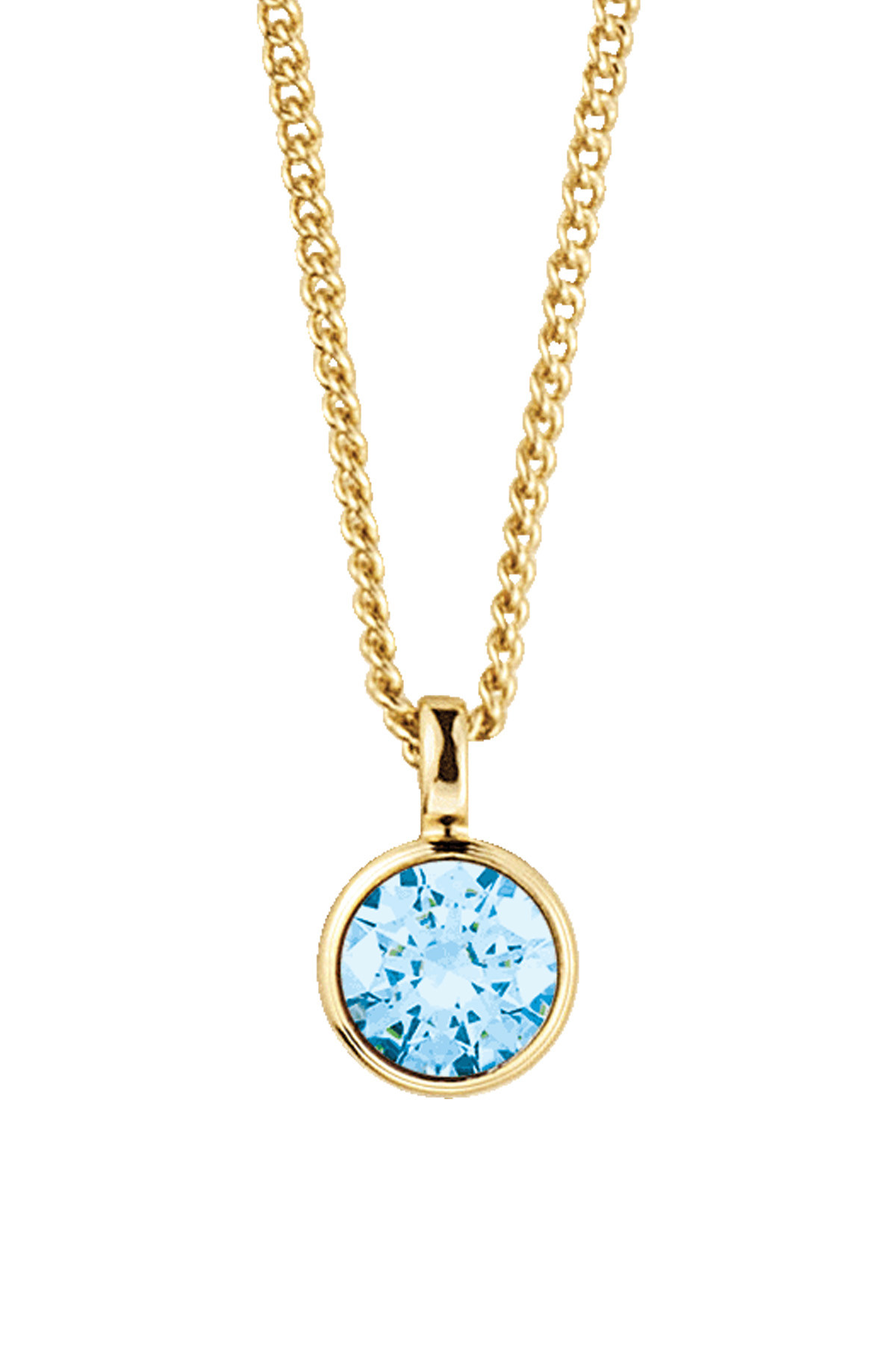 Billede af Dyrberg/Kern Ette Necklace, Color: Gold/Blue, Onesize, Women