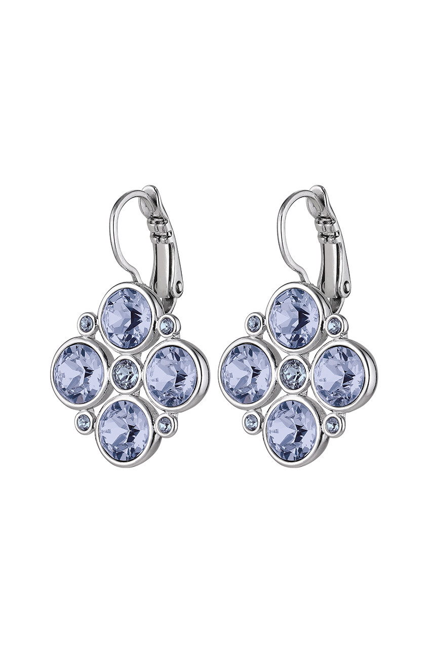 Dyrberg Kern Mia Earring, Color Silver Blue, Onesize, Women