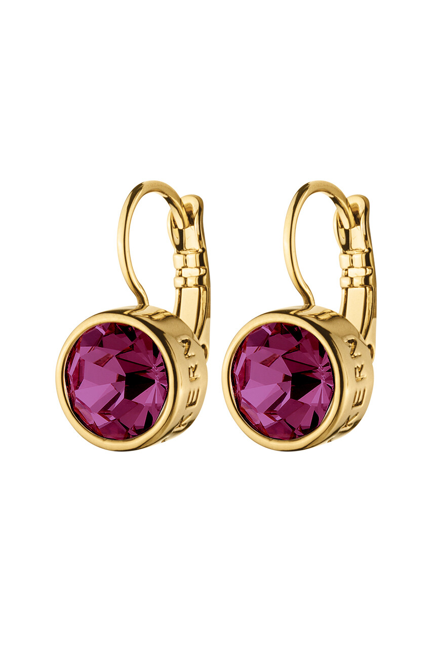 Dyrberg Kern Dyrberg/Kern Louise Earring, Color: Gold/Purple, Onesize, Women