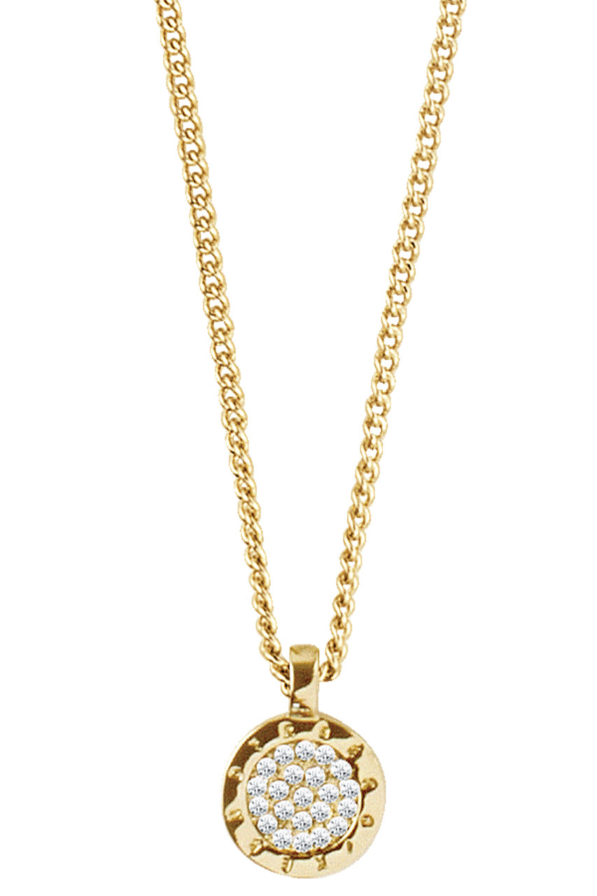 Billede af Dyrberg/Kern Alia Necklace, Color: Gold/Crystal, Onesize, Women