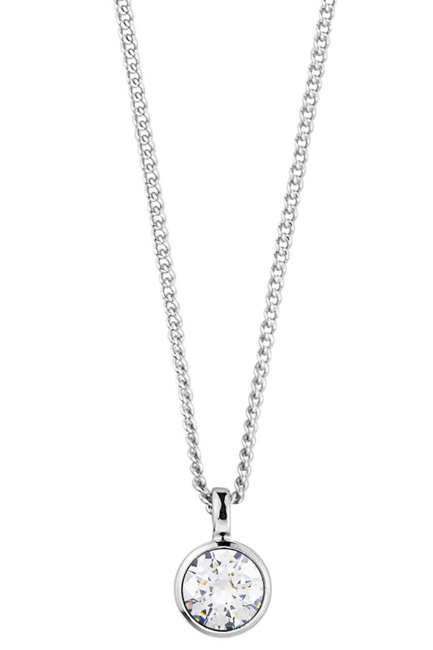 Dyrberg Kern Dyrberg/Kern Ette Necklace, Color: Silver/Crystal, Onesize, Women