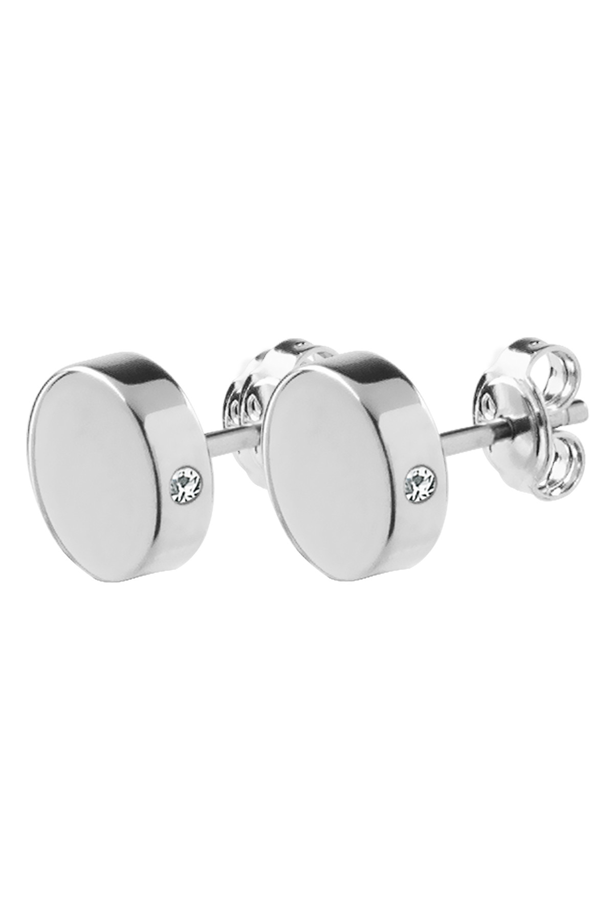 Billede af Dyrberg/Kern Dip Earring, Color: Silver/Crystal, Onesize, Women