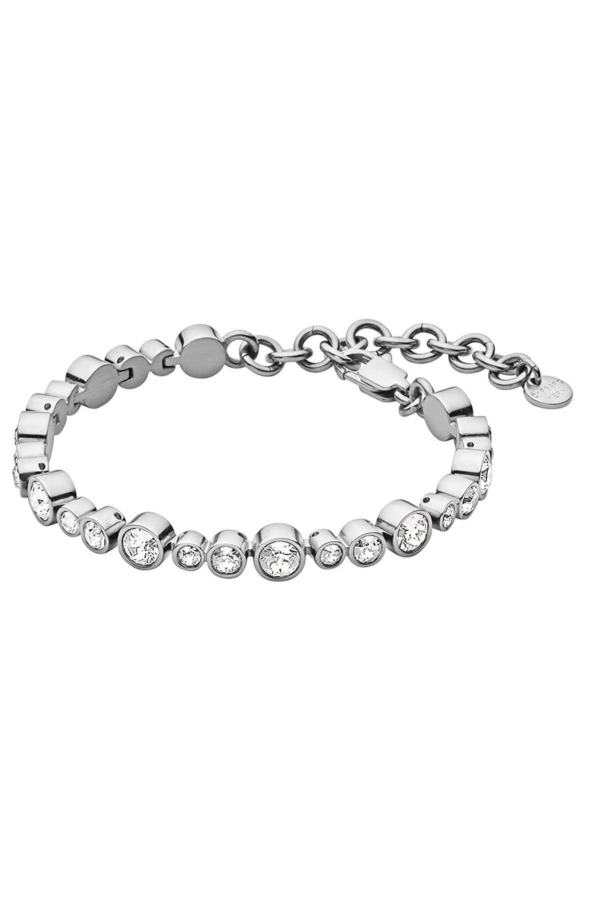 DYRBERG/KERN TERESIA BRACELET 337059 (Silver, Crystal, ONESIZE)