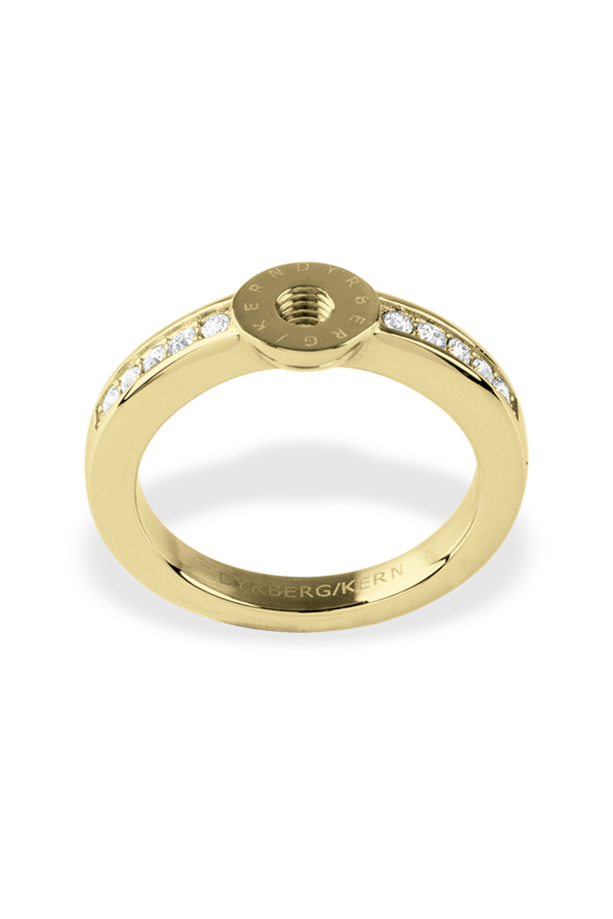 Billede af Dyrberg/Kern Ring Ring, Color: Gold/Crystal, Iiiii/, Women
