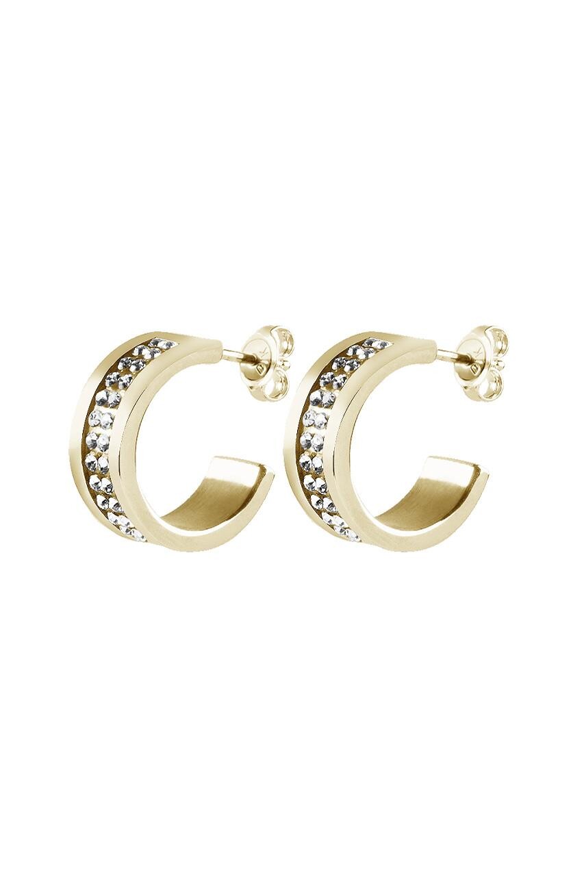 Dyrberg Kern Kimmie Earring Color: Gold Crystal Onesize Women