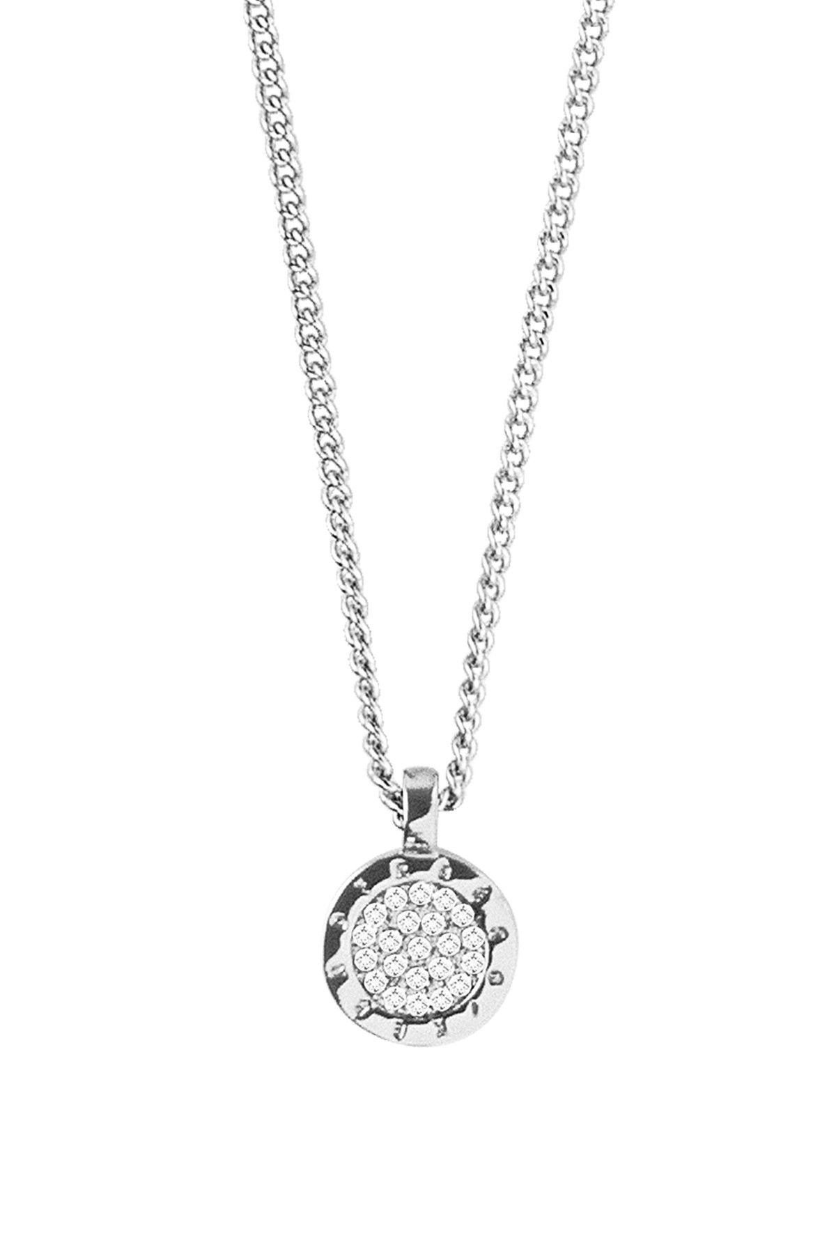 Billede af Dyrberg/Kern Alia Necklace, Color: Silver/Crystal, Onesize, Women