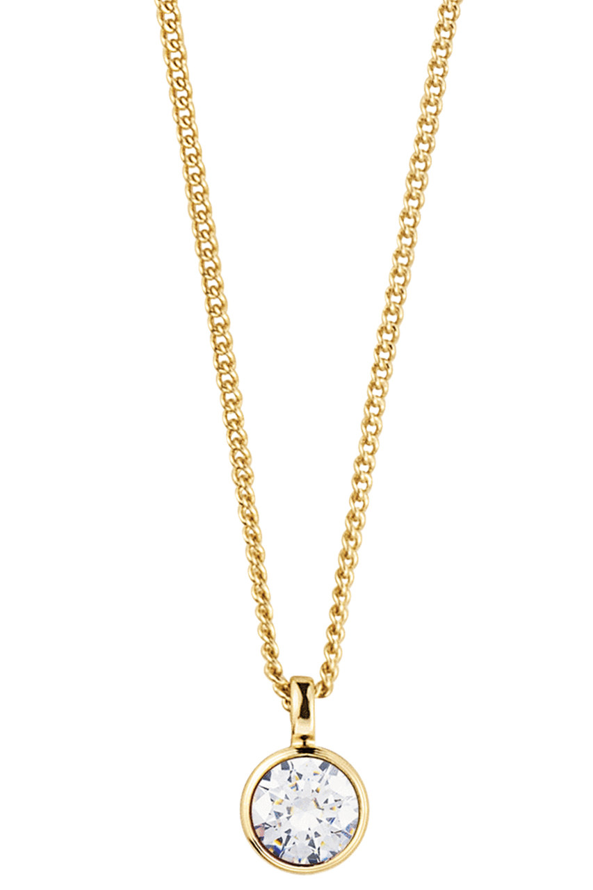 Billede af Dyrberg/Kern Ette Necklace, Color: Gold/Crystal, Onesize, Women