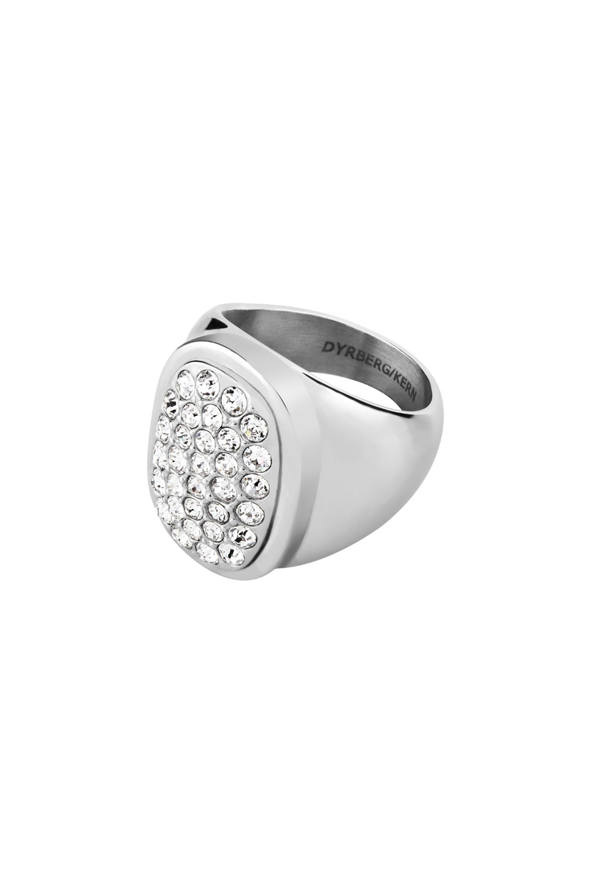 DYRBERG/KERN KHARI RING 351539 (Silver, Crystal, II/54)