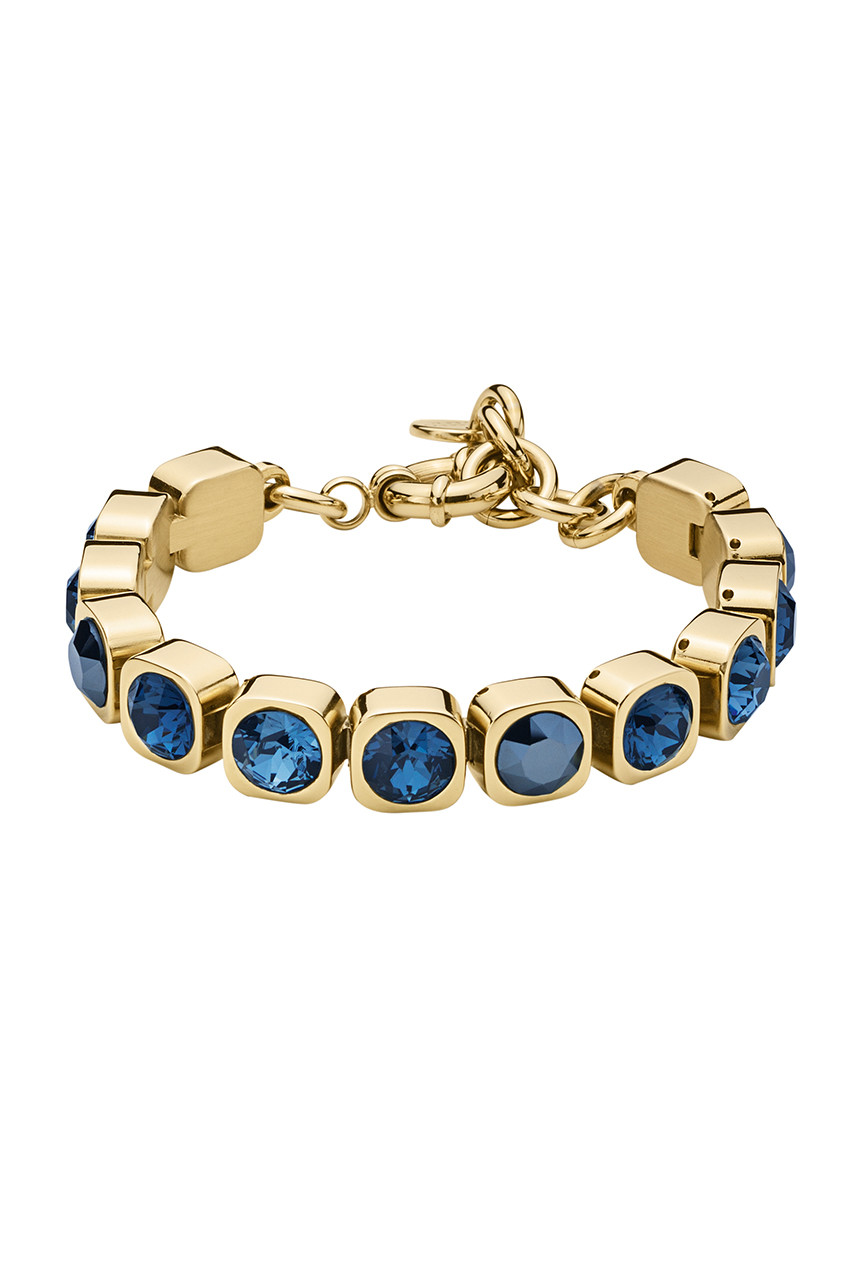 Dyrberg Kern Conian Bracelet Color: Gold Blue Onesize Women