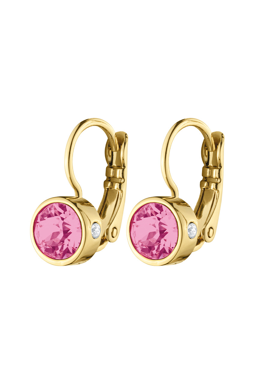 Billede af Dyrberg/Kern Madu Earring, Color: Gold/Pink, Onesize, Women