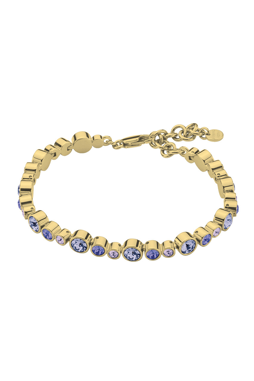 Dyrberg Kern Esina Bracelet Color: Gold Purple Onesize Women