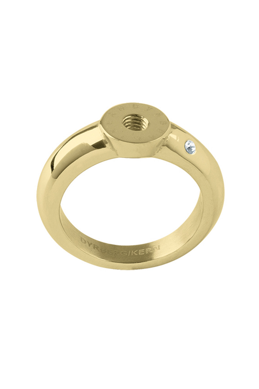 Billede af Dyrberg/Kern Ring , Color: Gold/Crystal, /, Women