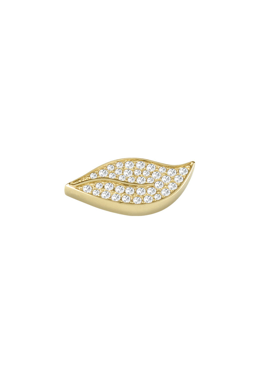 Dyrberg Kern Dyrberg/Kern Life Topping, Color: Gold/Crystal, Onesize, Women