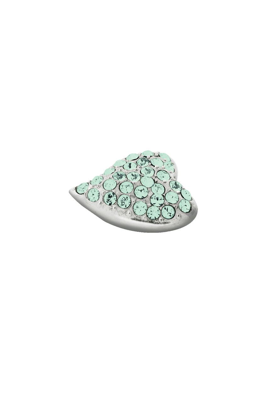 Dyrberg Kern Dyrberg/Kern Love Topping, Color: Silver/Green, Onesize, Women