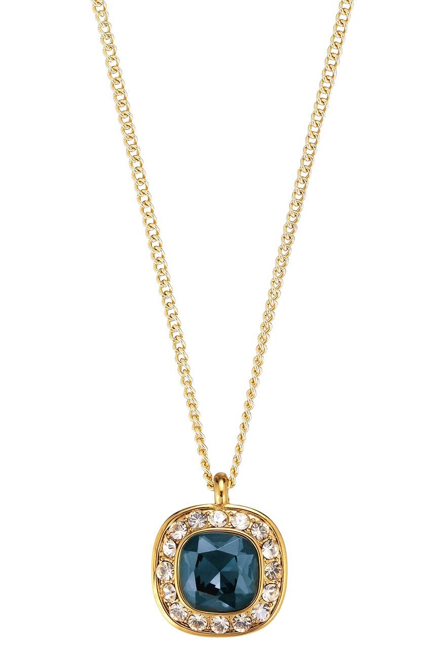 Dyrberg Kern Dyrberg/Kern Kelly Necklace, Color: Gold/Blue, Onesize, Women