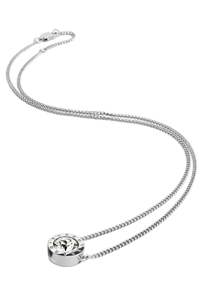 Billede af Dyrberg/Kern Louise Necklace, Color: Silver/Crystal, Onesize, Women
