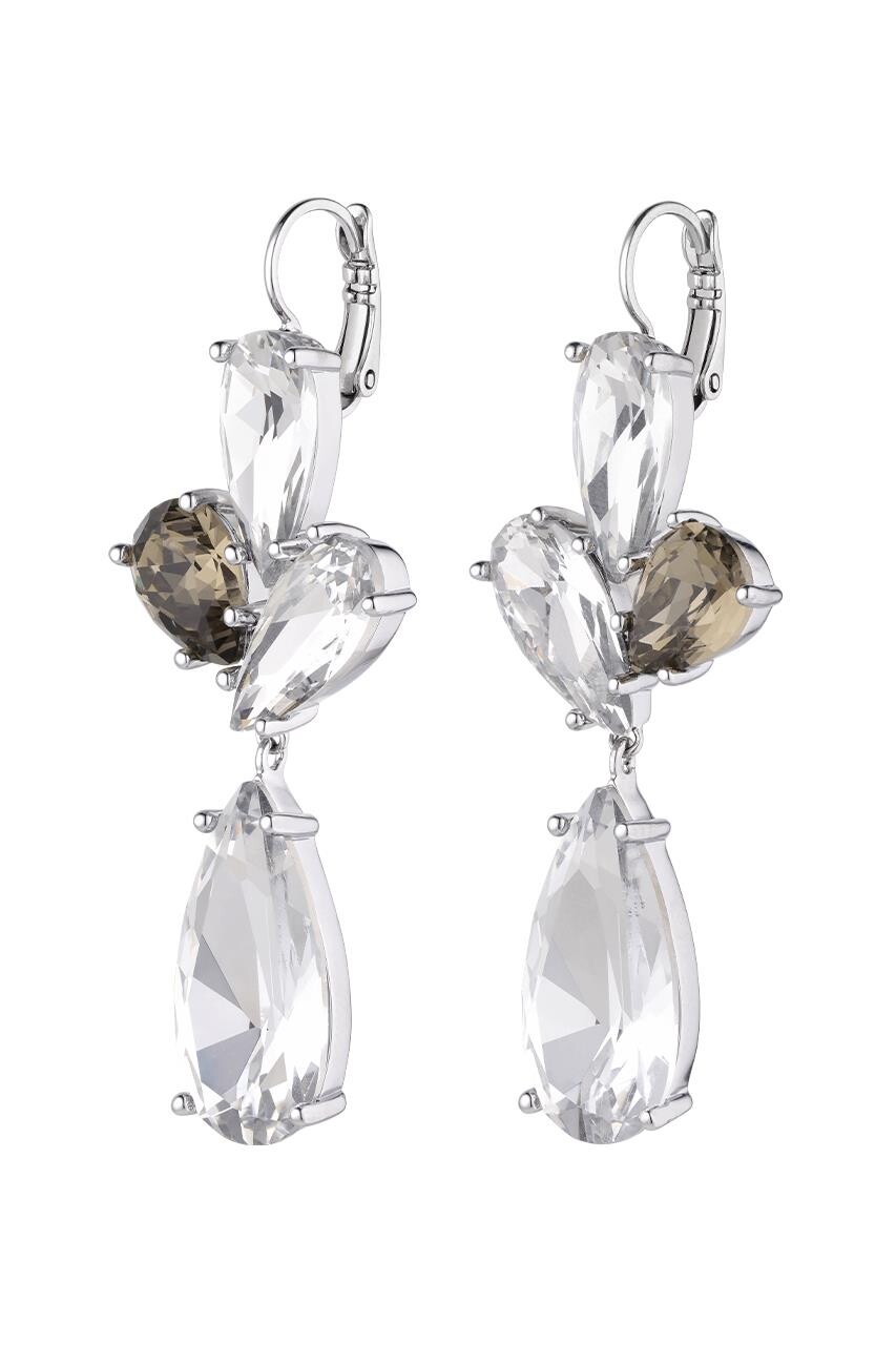 Billede af Dyrberg/Kern Amy Earring, Color: Silver/Crystal, Onesize, Women