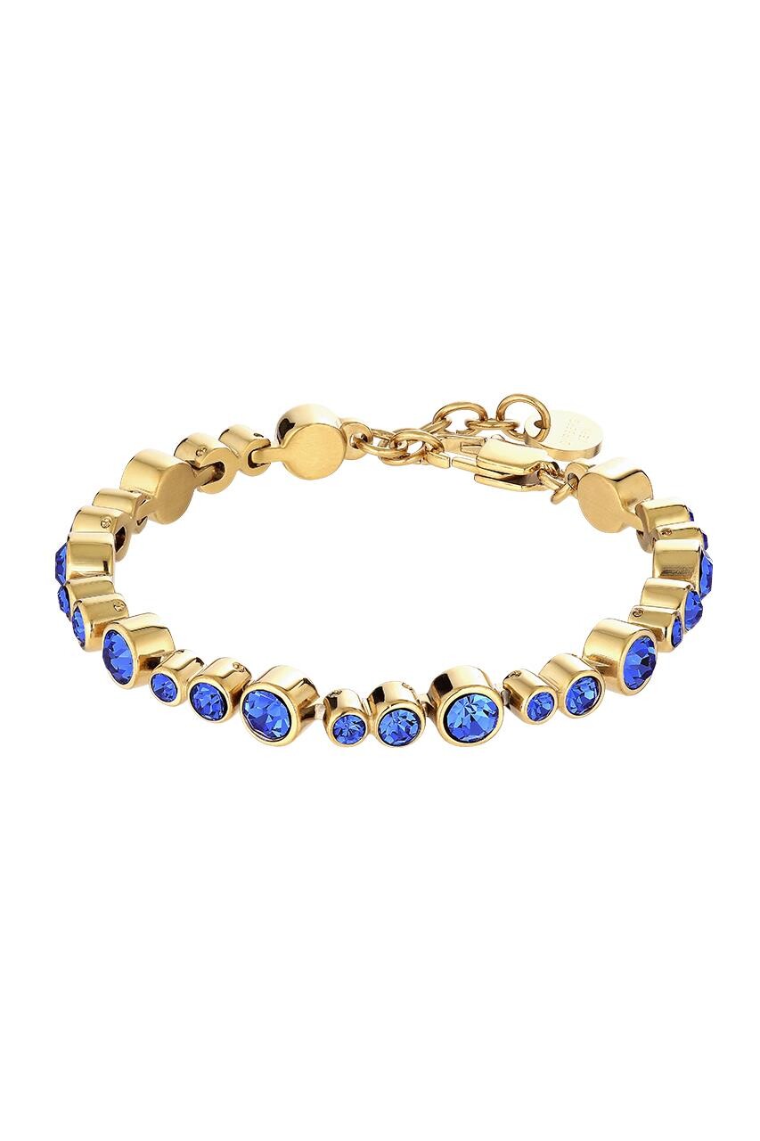 Billede af Dyrberg/Kern Teresia Bracelet, Color: Gold/Blue, Onesize, Women