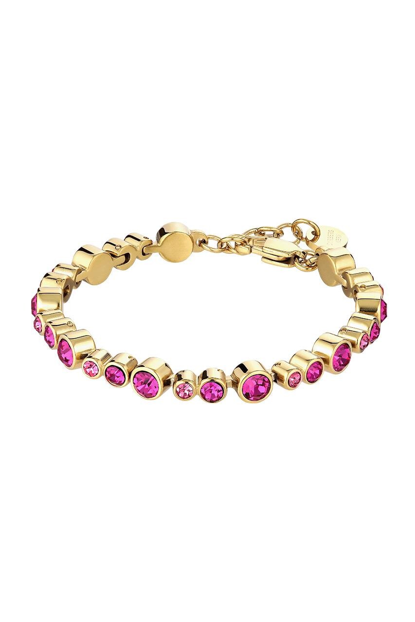 Billede af Dyrberg/Kern Teresia Bracelet, Color: Gold/Pink, Onesize, Women