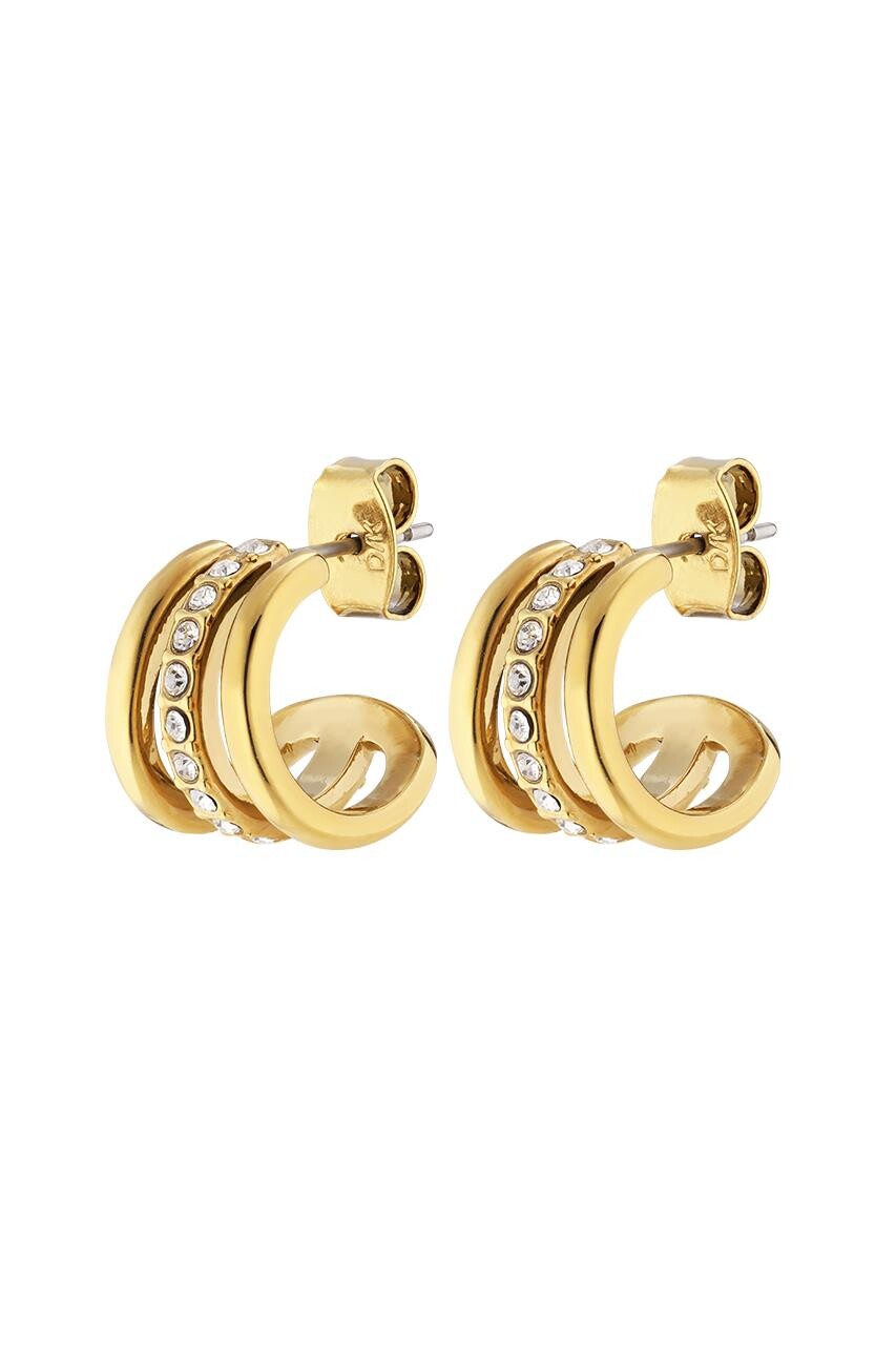 Dyrberg Kern Dyrberg/Kern Thea Earpost, Color: Gold/Crystal, Onesize, Women
