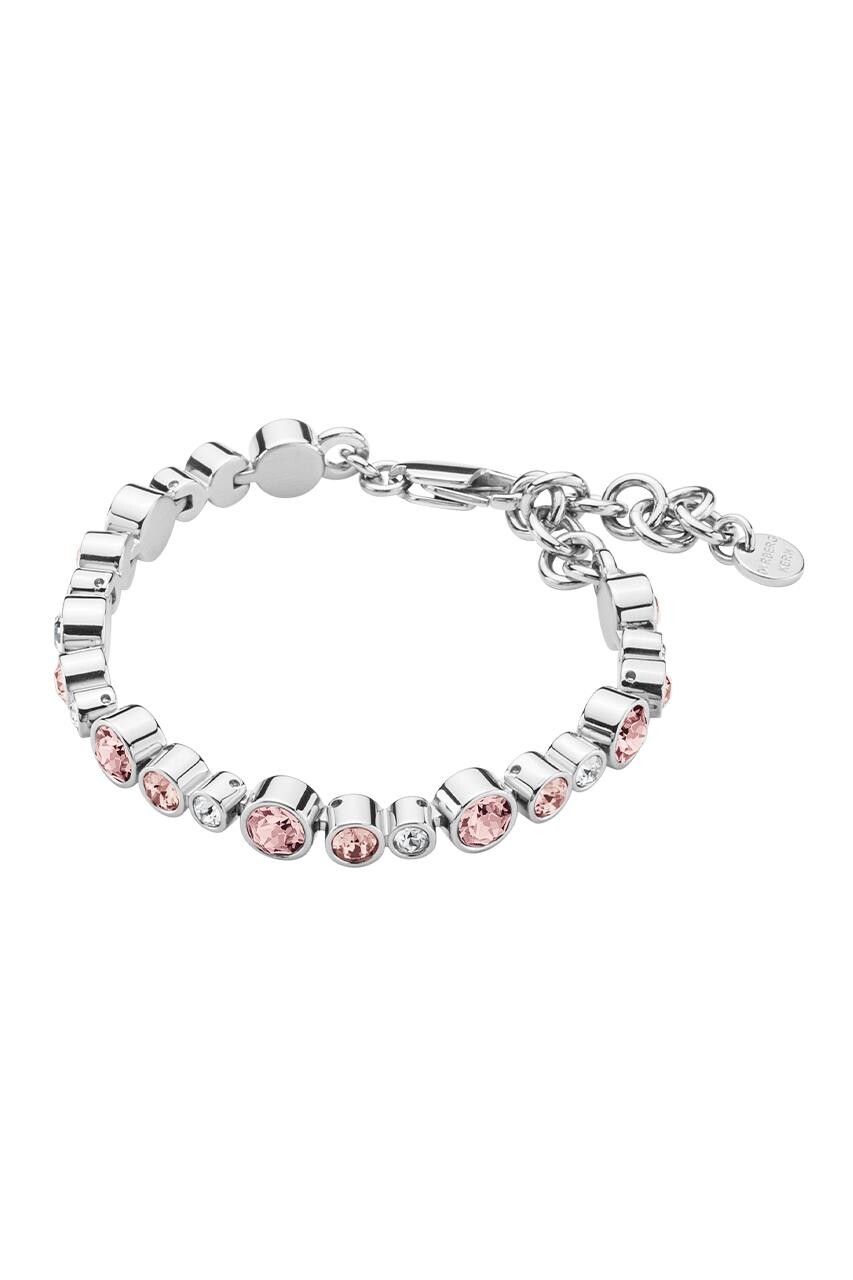 DYRBERG/KERN TERESIA BRACELET 370043 (Silver, Vintage Rose, ONESIZE)