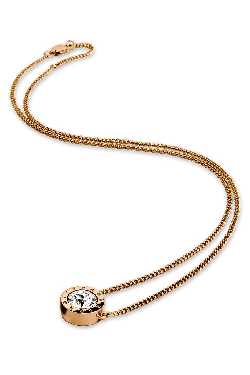 Billede af Dyrberg/Kern Louise Necklace Tf, Color: Gold/Crystal, Onesize, Women