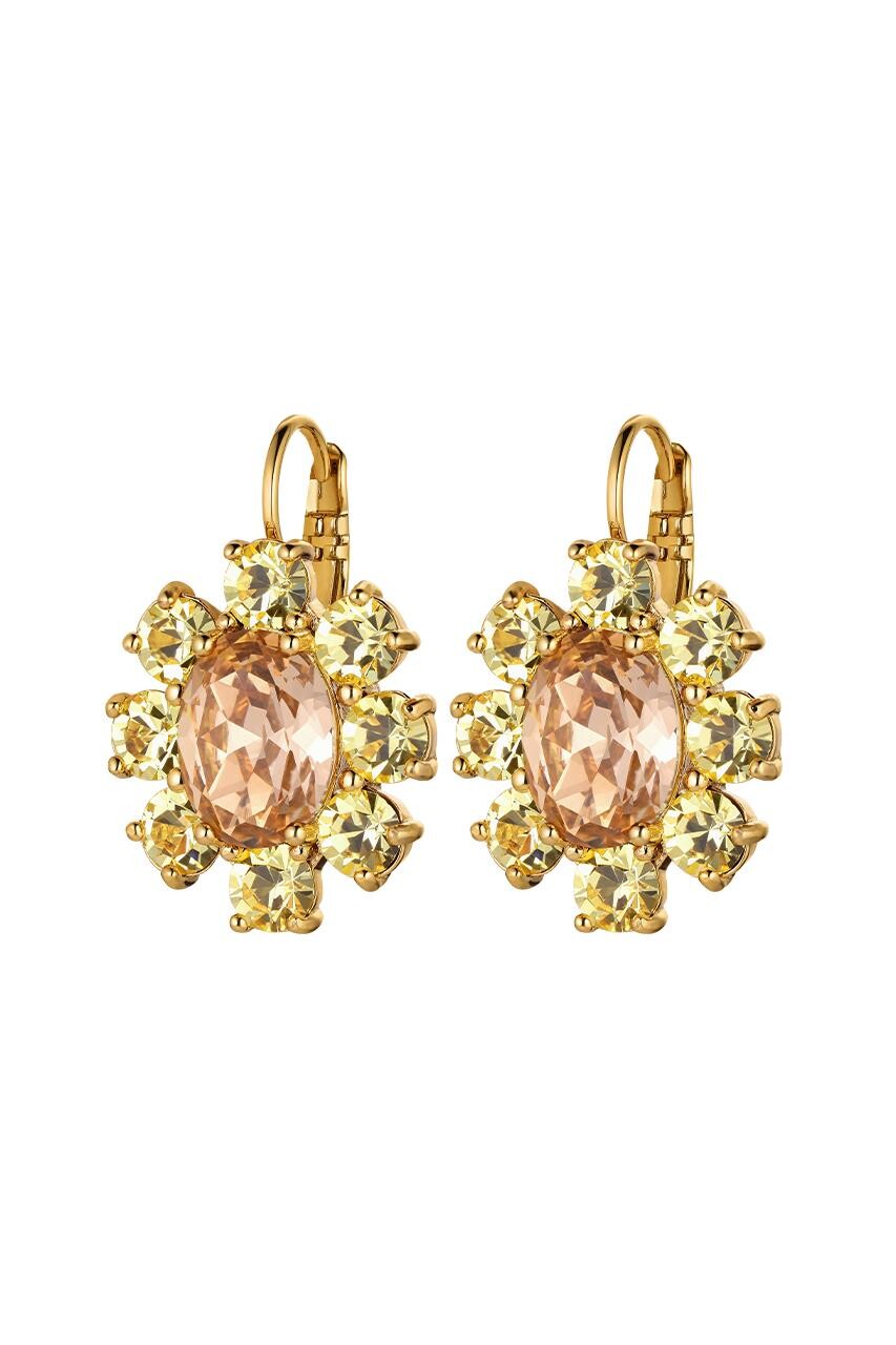 Dyrberg Kern Valentina Earring, Color Gold, Peach, Onesize, Women