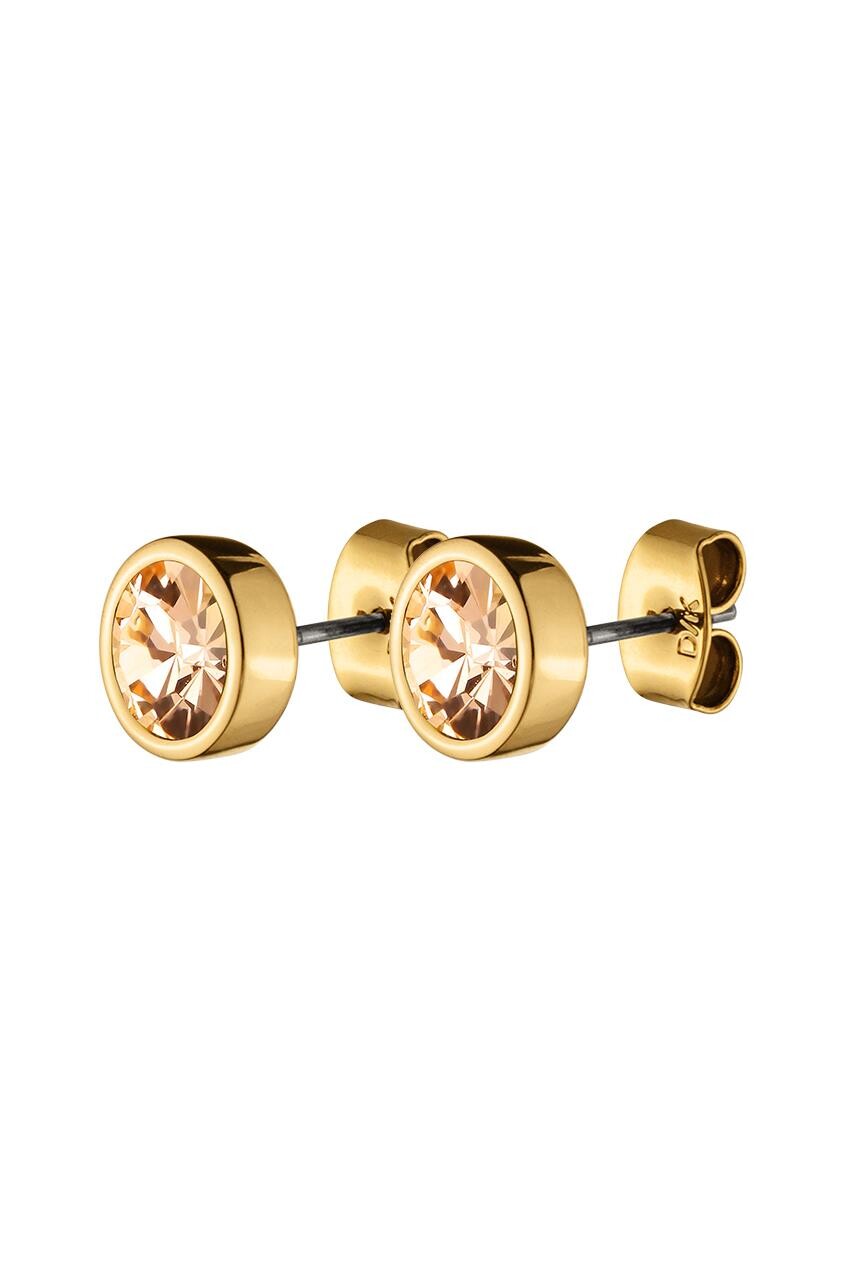 Dyrberg Kern Noble Earring, Color Gold, Peach, Onesize, Women