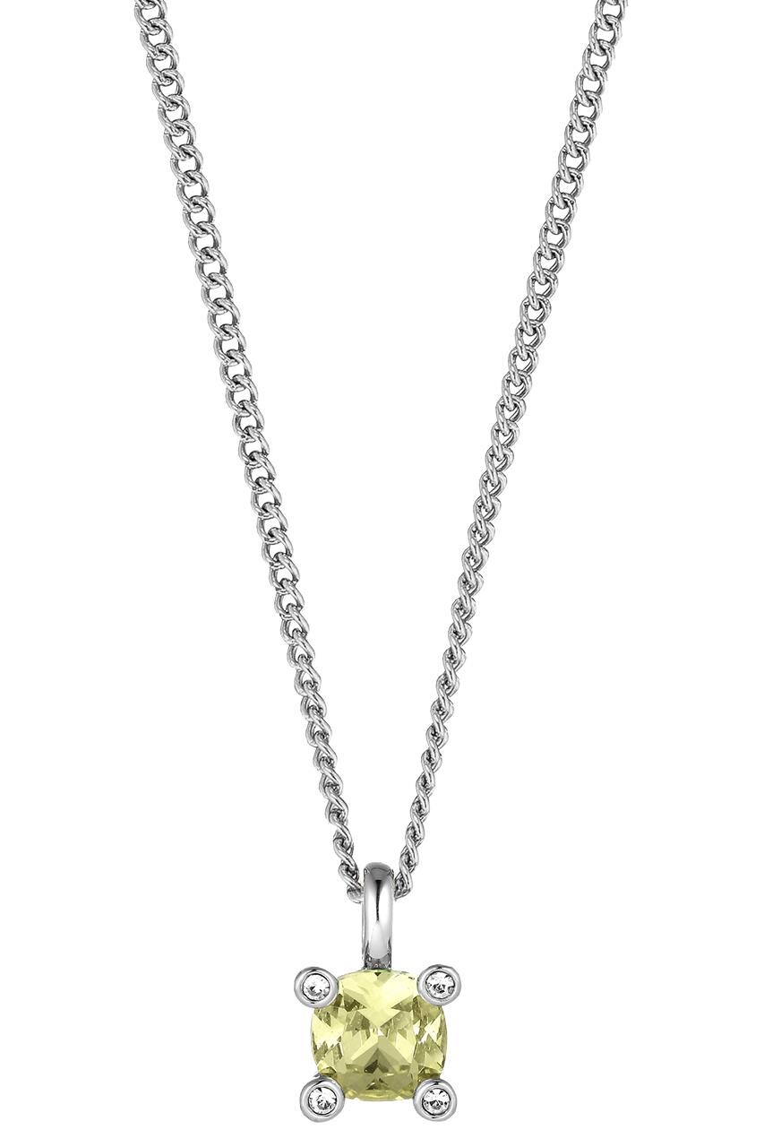 Billede af Dyrberg/Kern Julia Necklace, Color: Silver, Yellow, Onesize, Women