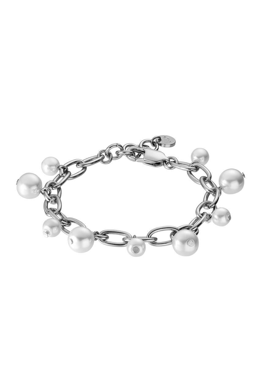 DYRBERG/KERN ELENA BRACELET 420122 (Silver, White, ONESIZE)