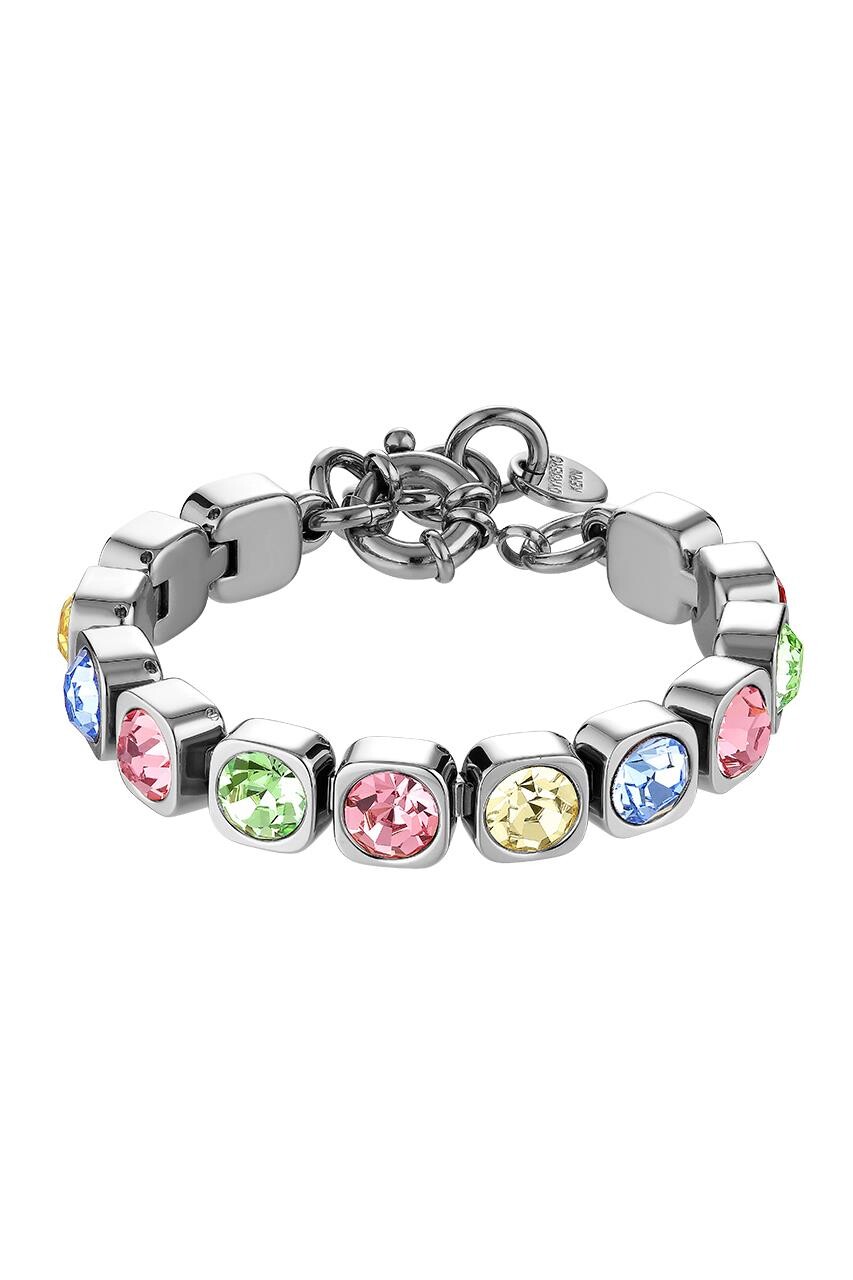 DYRBERG/KERN CONIAN BRACELET 420127 (Silver, Pastel, ONESIZE)