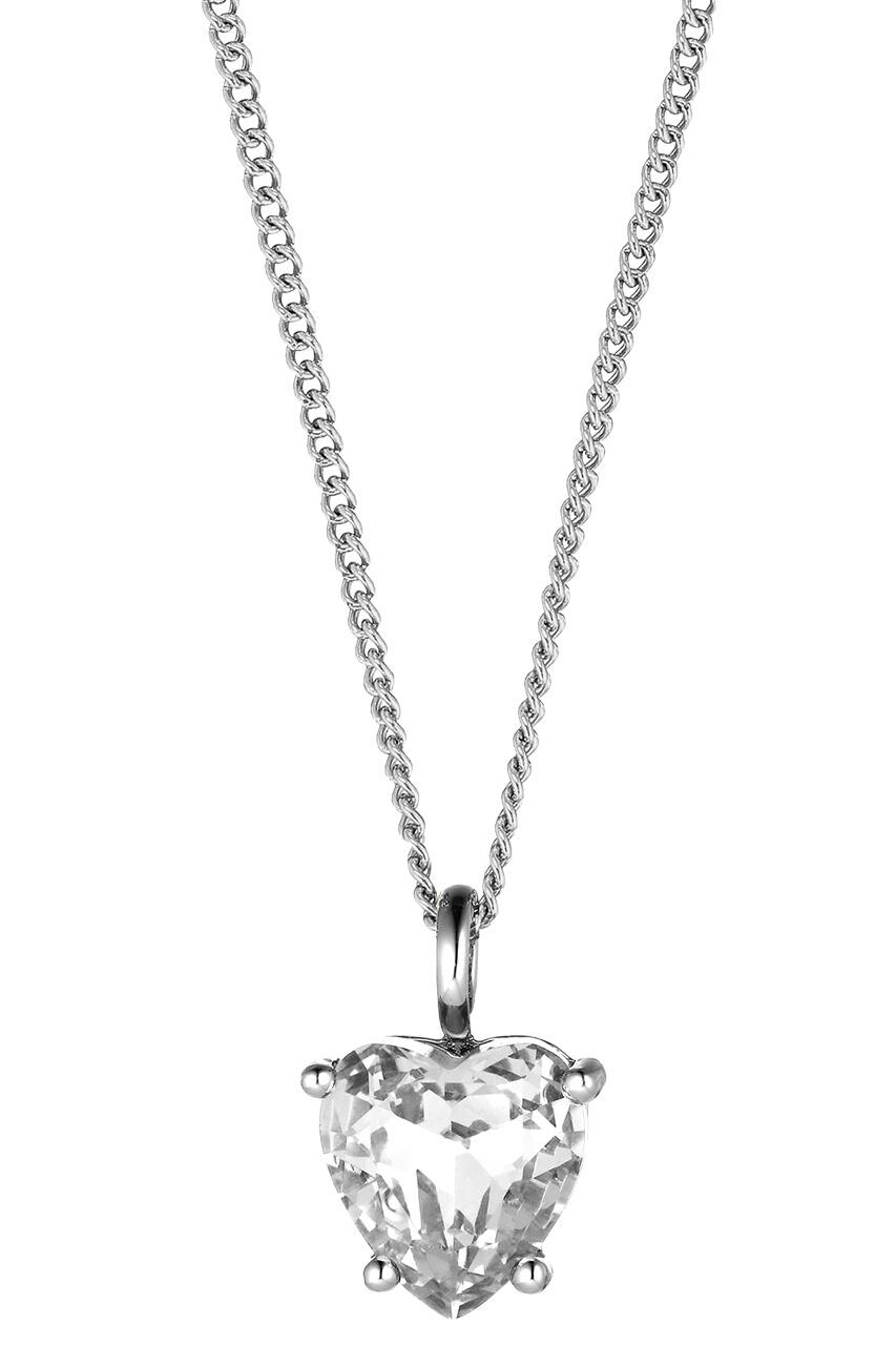 Billede af Dyrberg/Kern Bianca Necklace, Color: Silver/Crystal, Onesize, Women