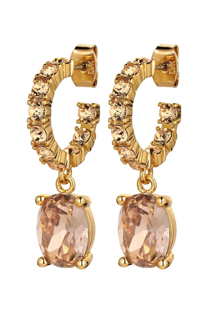 Billede af Dyrberg/Kern Barbara Earring, Color: Golden, Onesize, Women