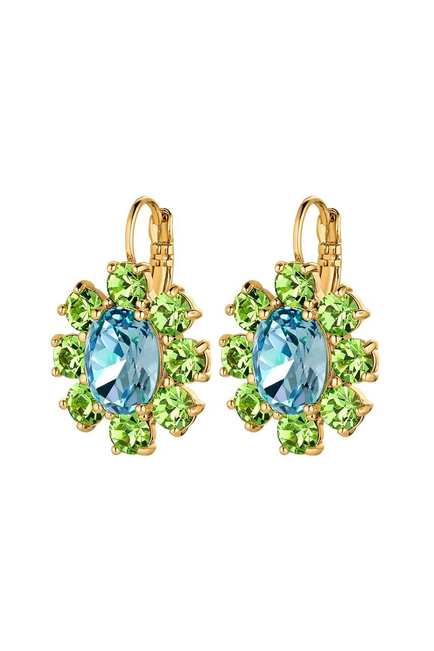 Billede af Dyrberg/Kern Valentina Earring, Color: Gold/Blue, Onesize, Women