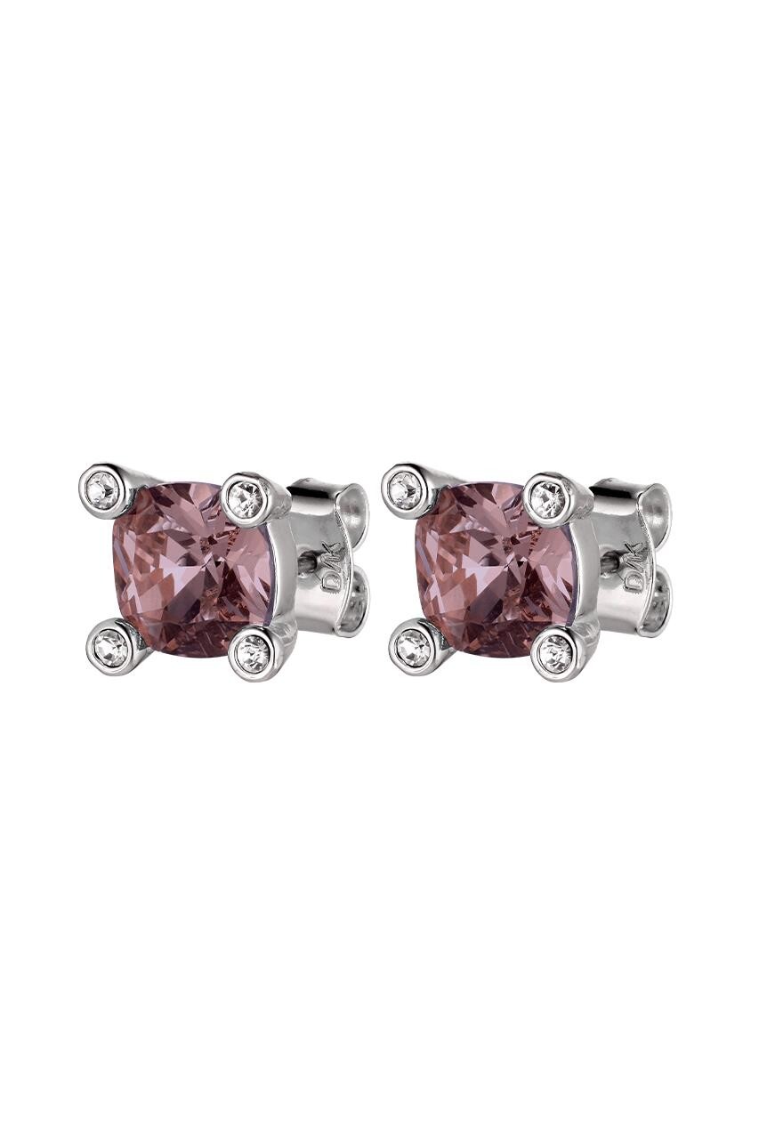 Billede af Dyrberg/Kern Clara Earring, Color: Silver, Purple, Onesize, Women