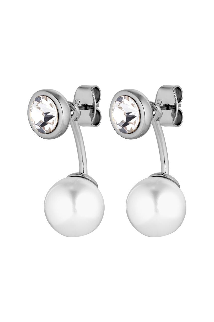 Billede af Dyrberg/Kern Toni Earring, Color: Silver/Crystal, Onesize, Women